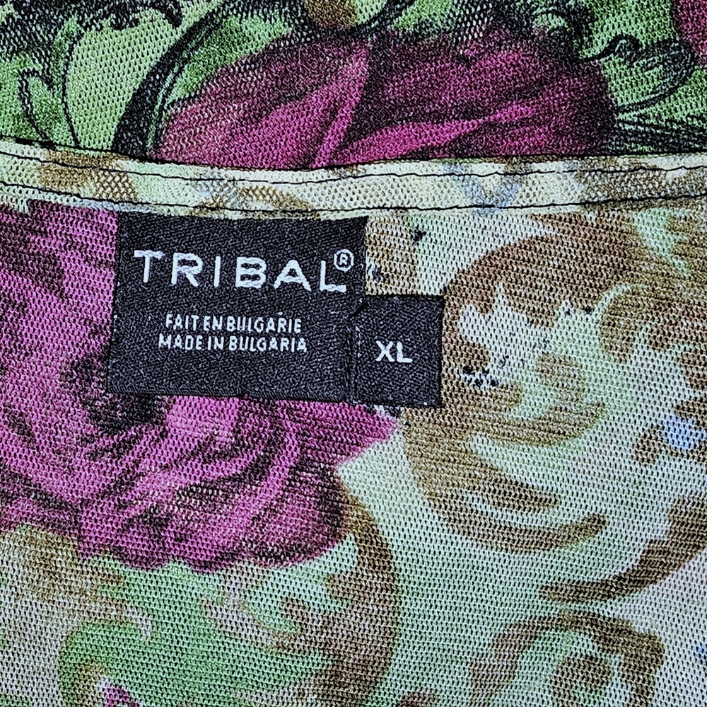 NWOT Tribal Jeans Y2K Top - Picture 4 of 4